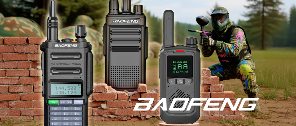 Рации для страйкбола и пейнтбола