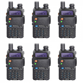 Baofeng UV-5R 6 шт. Baofeng UV-5R 6 шт.
