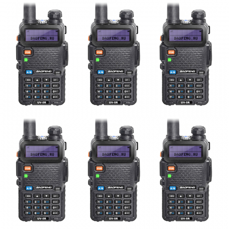 Купить Baofeng UV-5R 6 шт. 