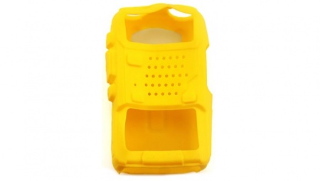 Чехол силиконовый для BAOFENG UV-5R, желтый