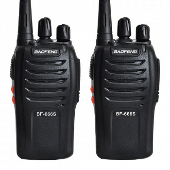 Радиостанция Baofeng BF-666S 2шт.