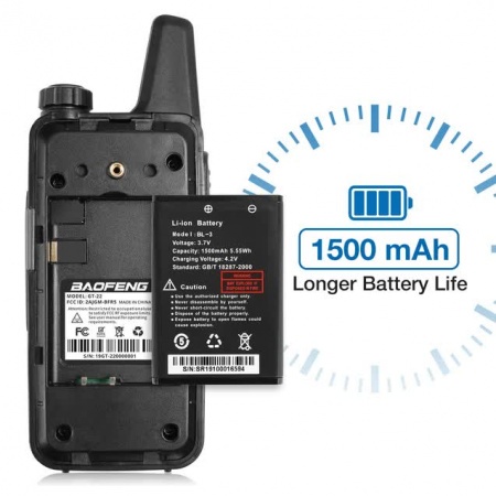 Комплект раций BAOFENG GT-22 [2 Pack]