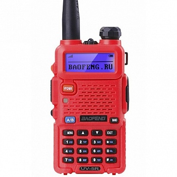 Baofeng UV-5R Red Радиостанция Baofeng UV-5R Red