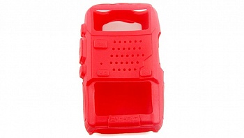 Чехол силиконовый для BAOFENG UV-5R, красный Чехол силиконовый для BAOFENG UV-5R, красный