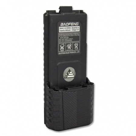 Аккумулятор усиленный BL-5L для рации Baofeng UV-5R 3800 мАч Аккумулятор усиленный BL-5L для рации Baofeng UV-5R 3800 мАч
