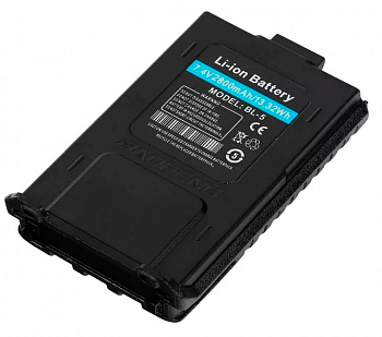 Аккумулятор для радиостанции Baofeng UV-5R (2800mAh) Аккумулятор для радиостанции Baofeng UV-5R (2800mAh)